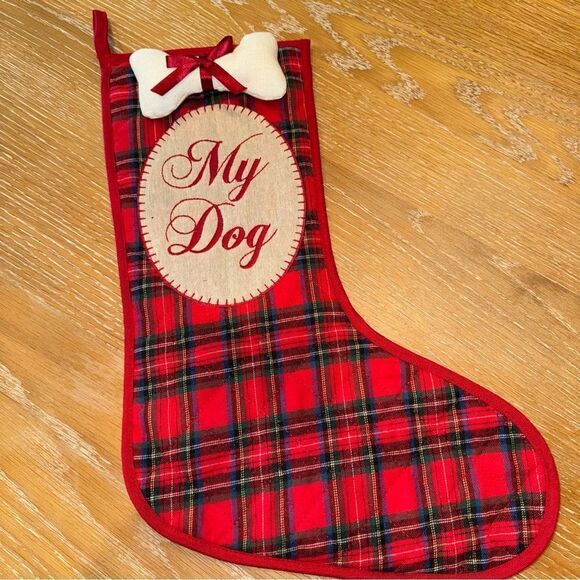 Christmas Stocking MY DOG - Picture 2 of 8